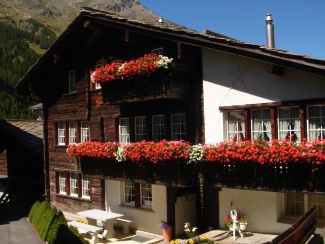 Apartments Sarazena Saas-Grund Bagian luar foto